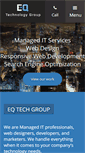 Mobile Screenshot of eqtechgroup.com